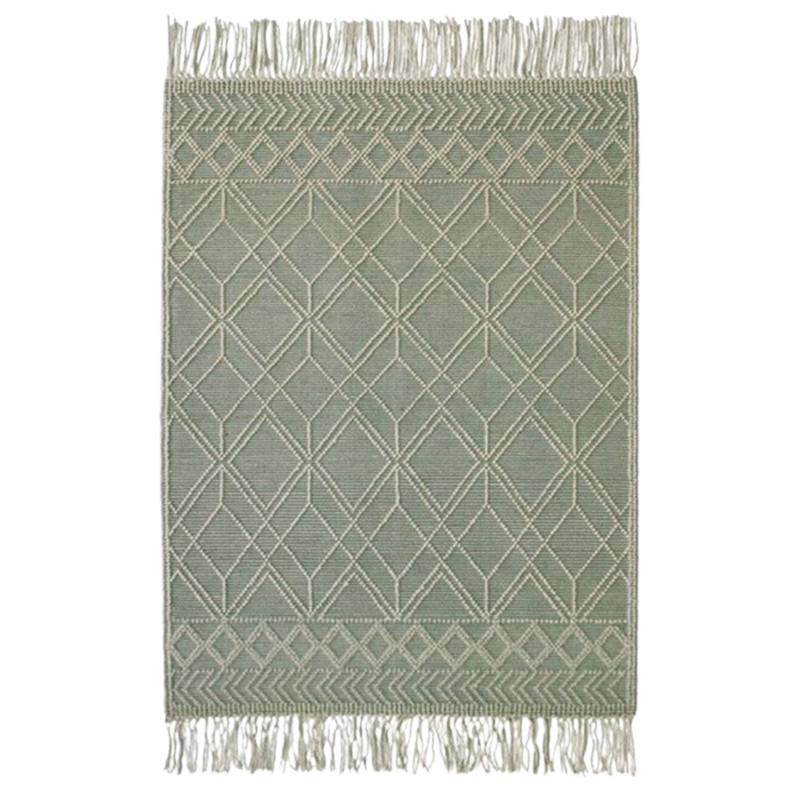 Woolen Handwoven Loop Rug_Mira The Living Influence