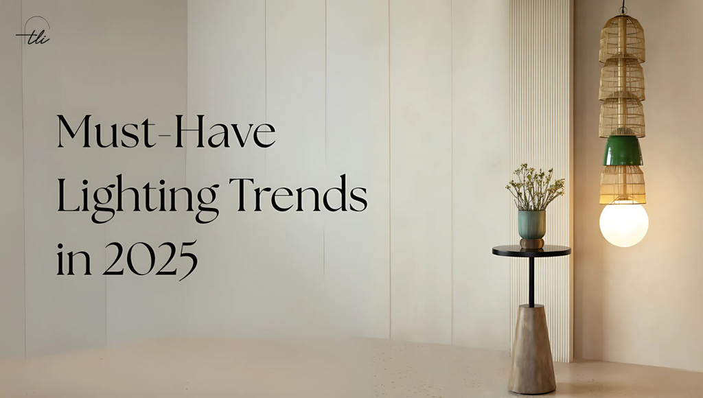 Top 5 lighting trends of 2025: Lighting that lives with you