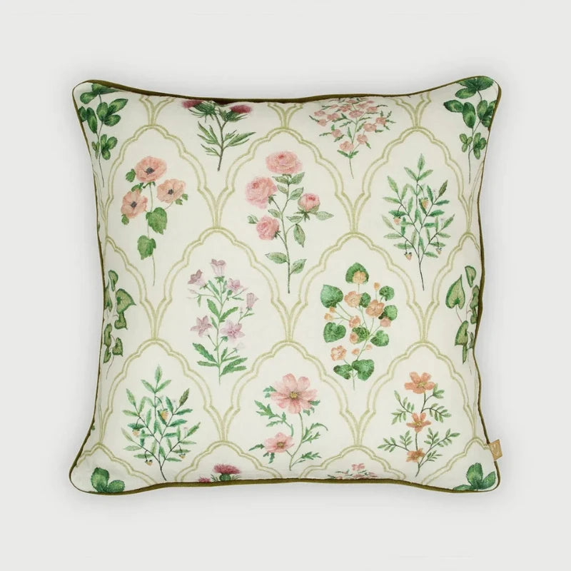 Eden Rose Linen Cushion Cover by Sanctuary Living