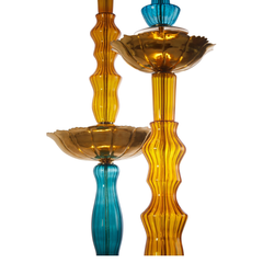 Decorative Pendant Lamp with temple-inspired design