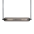 Aria Prism Fluted Glass Pendant / Ceiling Light