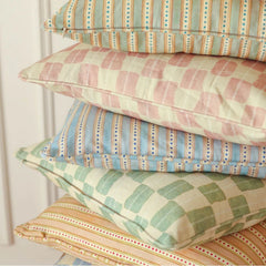 Echo Fern Cushion Cover, side profile view