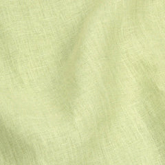 Mirage Pistachio Linen Table Runner close-up of flat-weave linen texture