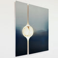 Aurora Core Celestial Blue Wall Art Lamp