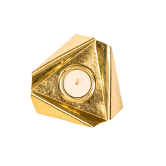 brass votive, japanese design, home interior, TLI - the living influence
