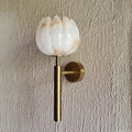 Lotus Alabaster Wall Light / Wall Sconce