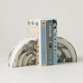 Monolith Marble Effect Bookends