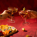 Ratri Coupe Glasses & Cards