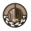 Disc Wall Mirror