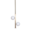 Stem Pendant Two Glass Globe