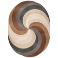 Woolen Handtufted Carpet_ TerraSwirl