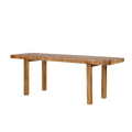 Rattan Bench Seat Natural