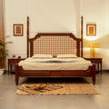 Zenith Teak Wood 2 Poster Bed