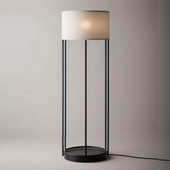 Decorative Lumina Elegante Beige Shade Tall Floor Lamp