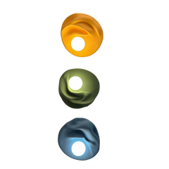 Folds Sconce Light in different colors