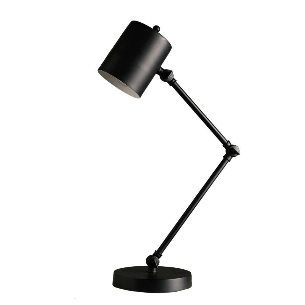 Black Adjustable Study Table Lamp