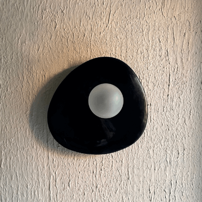 Aureole Wall Light Black