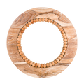 Earthy Round Mirror