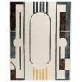 Wool & Viscose Handtufted Carpet _ Archaeo