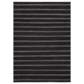 Hemp Hand Woven Rug _ Midnight Stripes