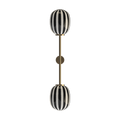 Double Bullseye Wall Sconce