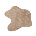 Abstract Silk Rug Clay
