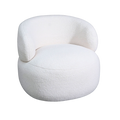 Leia Bouclé Swivel Chair