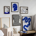 Blue Mood Designer Art Set – 6-Piece Art Set