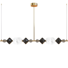 Linear Hanging chandelier best for Kitchen Island & Dinning