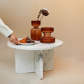 Haze Brown Glass Vase