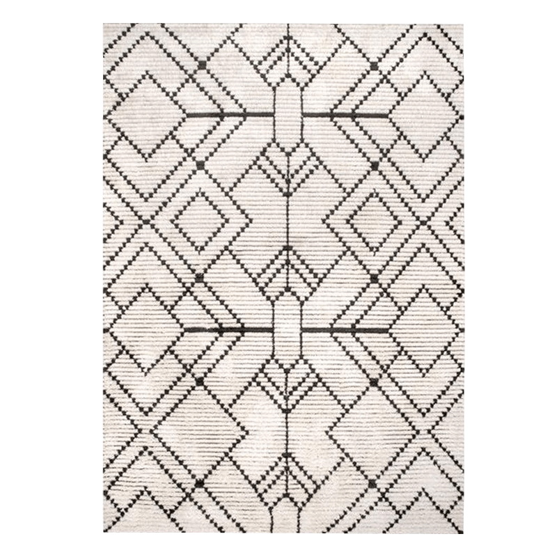 Bamboo Silk Handtuftted Carpet _ Texturizado