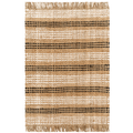 Hemp Hand Woven Rug _ Frontier Fringe