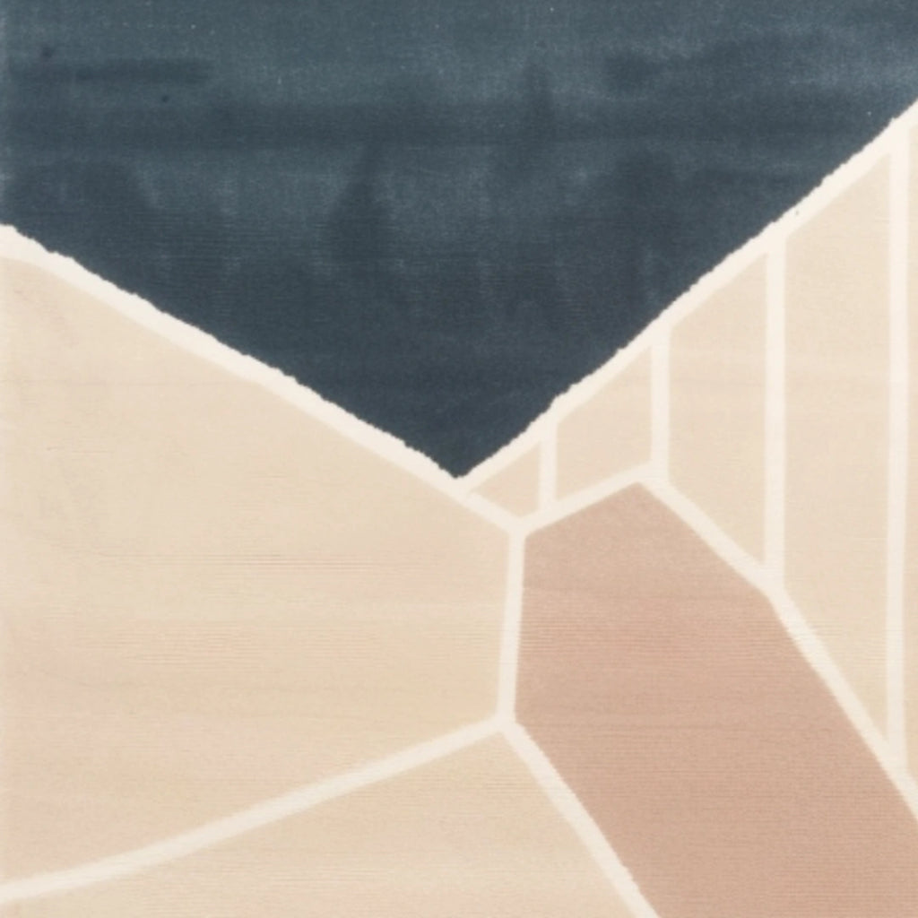 Metropolis Rug Metropolis Handmade Wool Carpet – Urban Pattern Rug | HummingHaus – The ...
