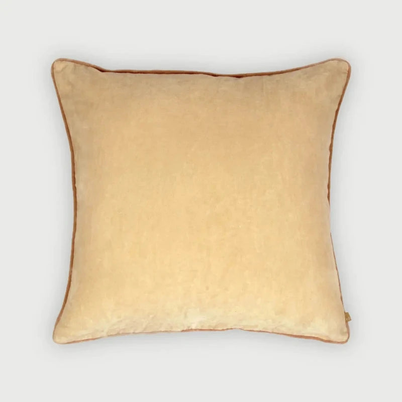 Glow Sunset Velvet Cushion Cover Front View