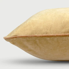 Glow Sunset Velvet Cushion Cover corner View