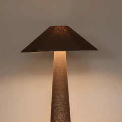 Bronze Vespera Floor Lamp with textured surface 