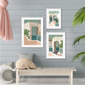 Sunbaked Archway Wall Art Set | Set of 3