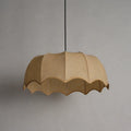 CLH175 Scalloped Fabric Hanging Light