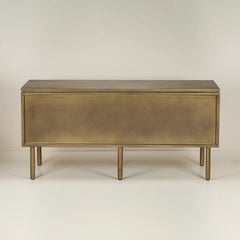 Stravos Side Board with textured panels
