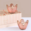Eternal Bloom - Votive Candle - Pink - English Rose - Set of 2