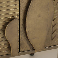 Stravos Side Board, sculptural geometric design