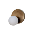 Stem Wall Sconce Glass Globe