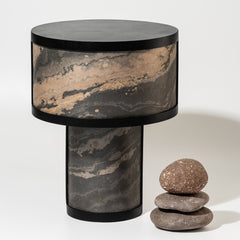 Cleo Table Lamp made of Indian Autumn Slate by Name Place Animal Thing
