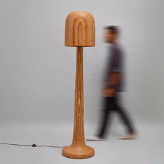 Premium Wooden tall floor lamp By Rock Paper Scissors
