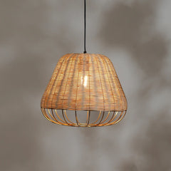 Dome shaped Woven pendant light by Meiji Collection