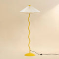 Wavy Floor Lamp - Butter Yellow