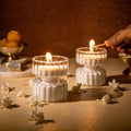 Diamante | Tea-Light Holder | Set of 2