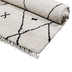 Bamboo Silk HandKnotted Carpet_Classic Diamond