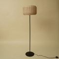 Bird's Nest - Rattan Floor Lamp