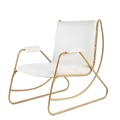 Lounge Chair - Gold